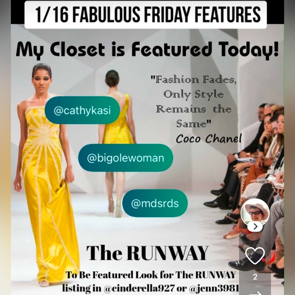 We're walking the RUNWAY today. Thanks for hosting @jenn3981 & @cinderella927!! - Picture 12 of 16